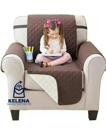 Protector De Sofa 1 Puesto Reversible