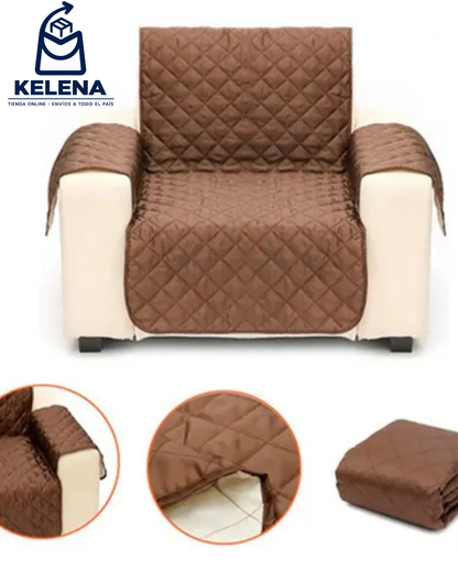 Protector De Sofa 1 Puesto Reversible